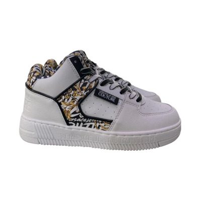 Logo Brush Couture Sneakers - Maat 40 Versace Jeans Couture , White , Dames