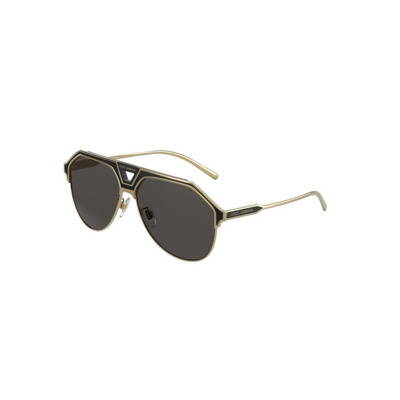 Luxe Gouden Frame Zonnebril Dolce & Gabbana , Yellow , Unisex