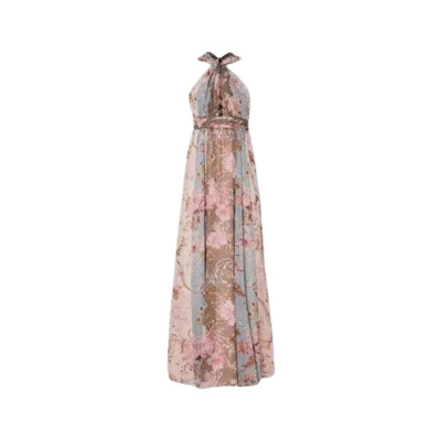 Maxi Jurk Liu Jo , Pink , Dames