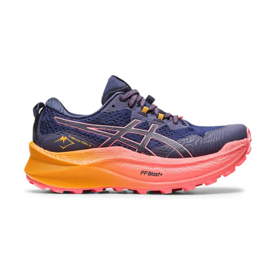 Midnight/Papaya Trabuco Max 2 Sneakers Asics , Blue , Dames