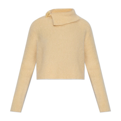 Mohair trui Jacquemus , Yellow , Dames