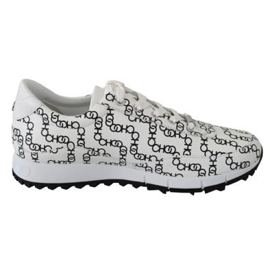 Monza olcc Leder Sneakers Jimmy Choo , White , Dames