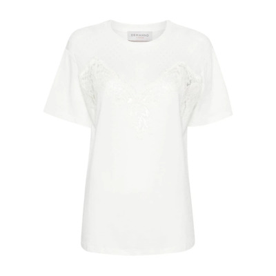 Off White Tee Shirt Ermanno Scervino , White , Dames