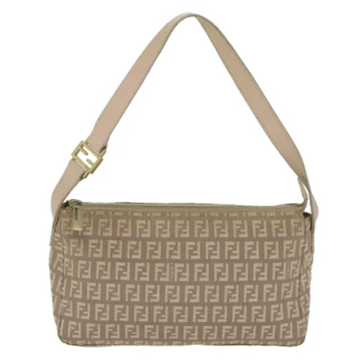 Pre-owned Canvas fendi-bags Fendi Vintage , Beige , Dames