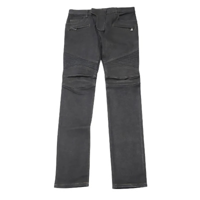 Pre-owned Cotton jeans Balmain Pre-owned , Blue , Heren