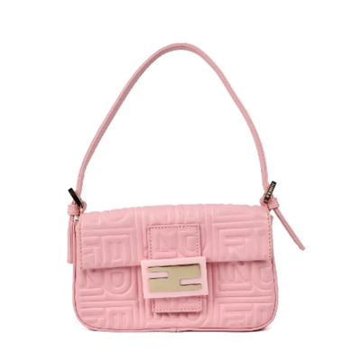 Pre-owned Leather fendi-bags Fendi Vintage , Pink , Dames