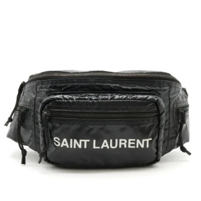 Pre-owned Nylon saint-laurent-bags Yves Saint Laurent Vintage , Black , Dames