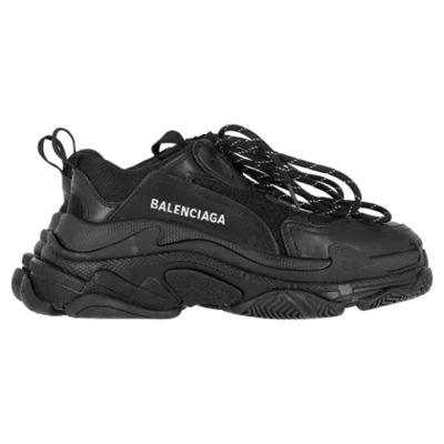 Pre-owned Plastic sneakers Balenciaga Vintage , Black , Heren