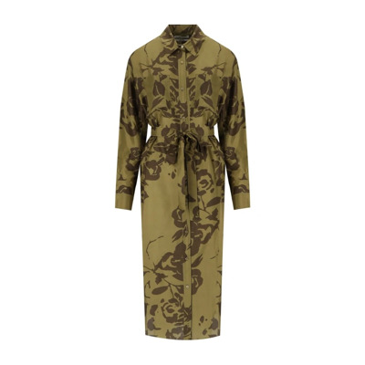 Shirt Dresses Essentiel Antwerp , Green , Dames