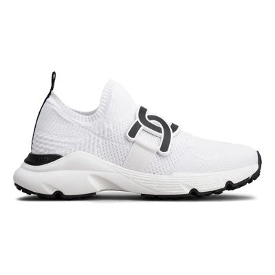 Stijlvolle Sneakers voor Mannen en Vrouwen Tod's , White , Dames