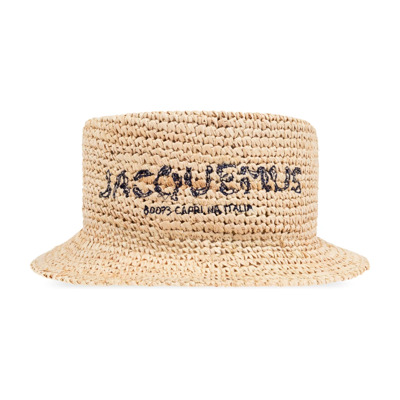 Strohoed Jacquemus , Beige , Dames