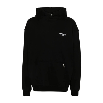 Sweatshirts Represent , Black , Heren