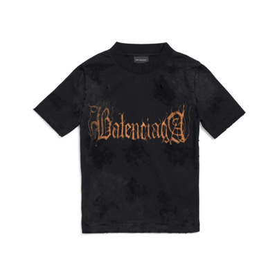 T-Shirts Balenciaga , Black , Dames