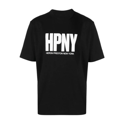 T-Shirts Heron Preston , Black , Heren