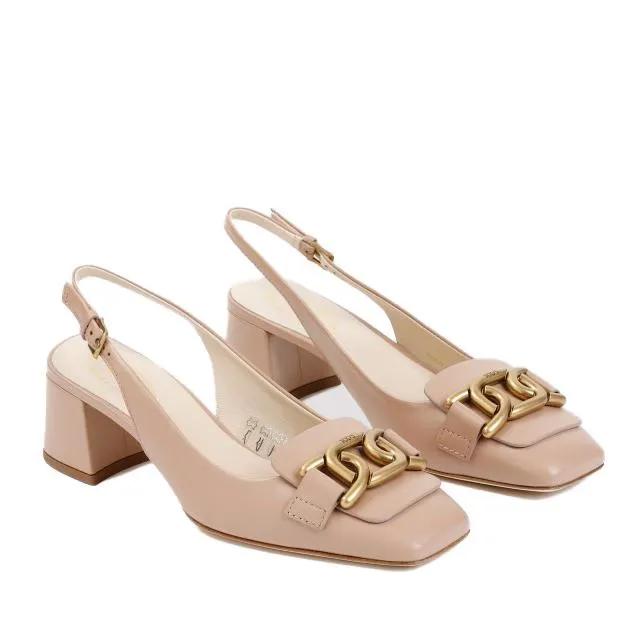 Tod's Pumps & high heels - Pink Nappa Leather Pums in crème