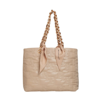 Tote Bags Elisabetta Franchi , Beige , Dames