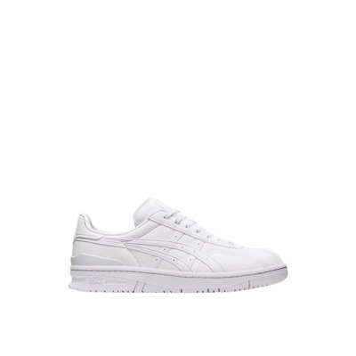 Witte Logo Rubberen Zool Sneakers Asics , White , Heren