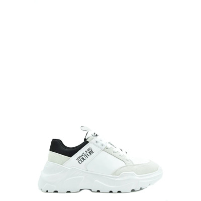 Witte Sneakers voor Heren - Ss23 Versace Jeans Couture , White , Heren