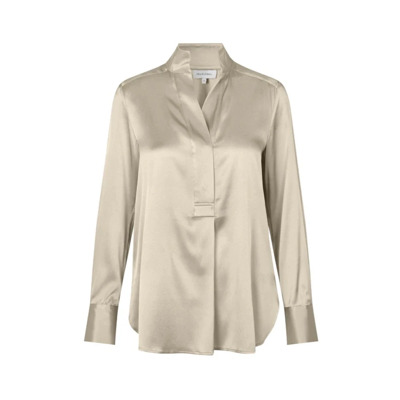 Zijden Blouse Nate Dea Kudibal , Beige , Dames