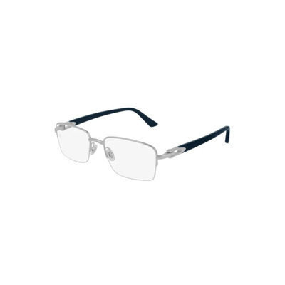 Zilveren Montuur Bril Ct0288O 008 Cartier , Gray , Unisex