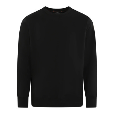 Zwart Crew Neck Trui Parajumpers , Black , Heren