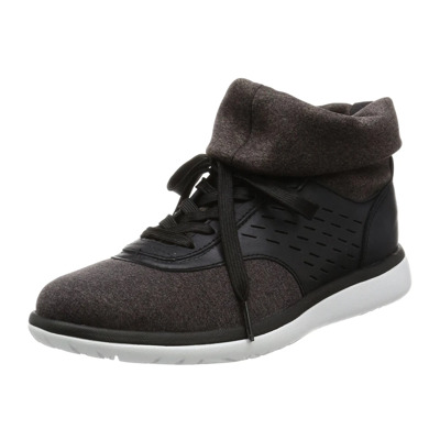 Zwart & Grijs Veterschoenen UGG , Black , Dames