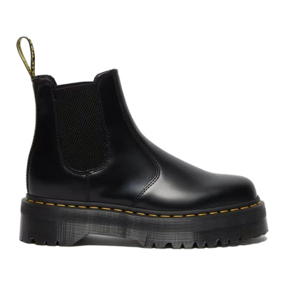 Zwarte Chelsea Stijl Enkellaarzen Dr. Martens , Black , Dames