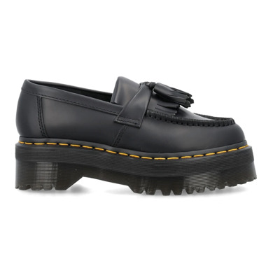 Adrian Quad Leren Schoenen Dr. Martens , Black , Heren