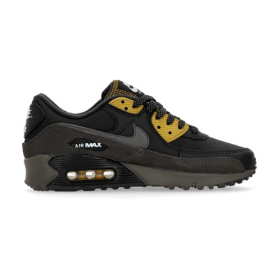 Air Max 90 Lage Schoen Zwart/Blauw Nike , Multicolor , Heren