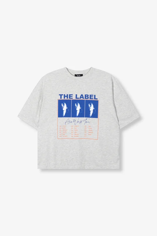 Alix The Label World tour t-shirt -