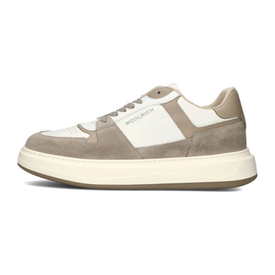 Arrow Court Man Sneakers Beige Woolrich , Multicolor , Heren