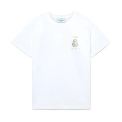 Artistieke Witte T-shirts en Polo's Casablanca , White , Heren