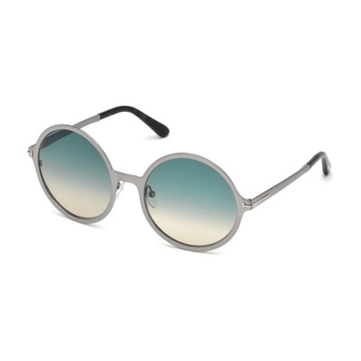 Ava Zonnebril Blauw Gradiënt Frame Tom Ford , Gray , Dames