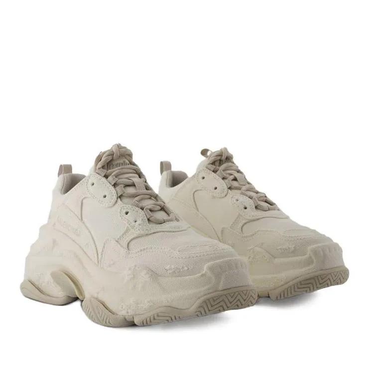 Balenciaga Sneakers - Triple S Sneakers - Synthetic - Beige in beige