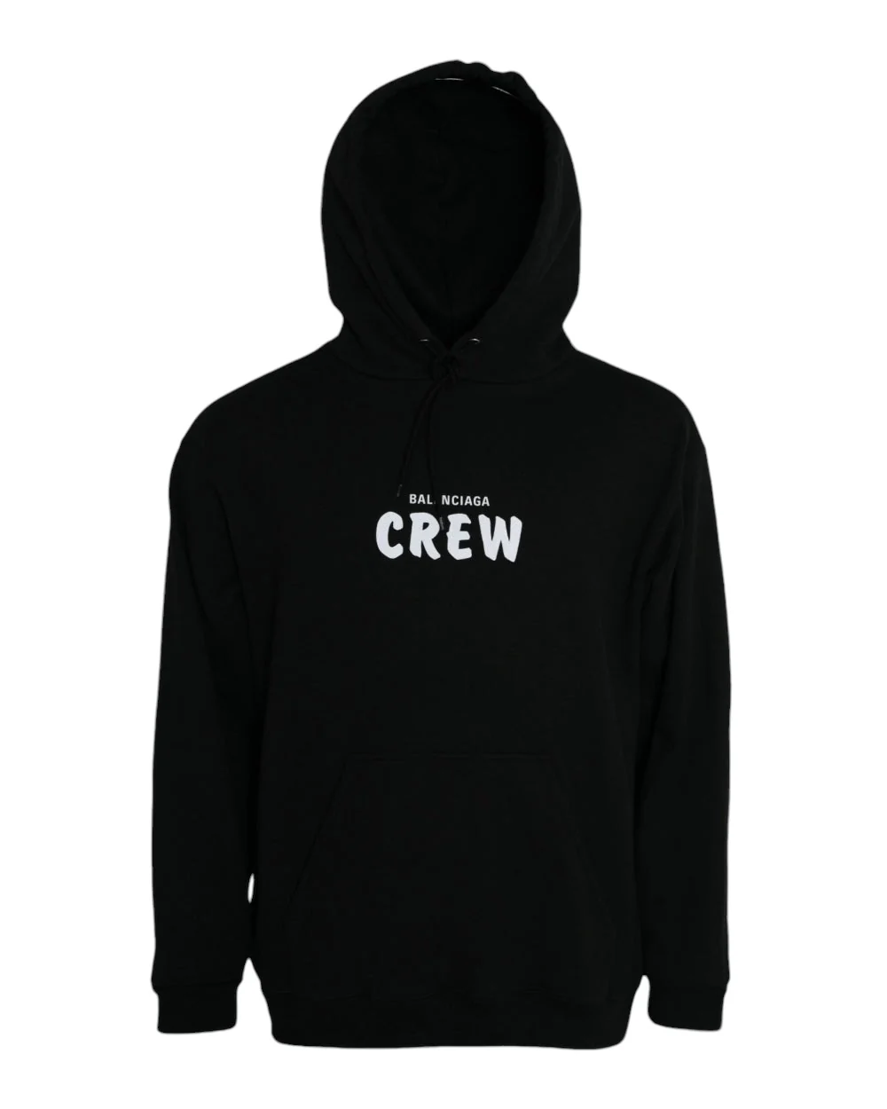 Balenciaga Zwart crew hoodie