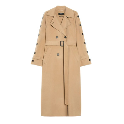 Beige Natale Jassen voor het Weekend Max Mara Weekend , Beige , Dames