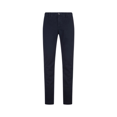 Blauwe Bobby Slim Fit Broek Jacob Cohën , Blue , Heren