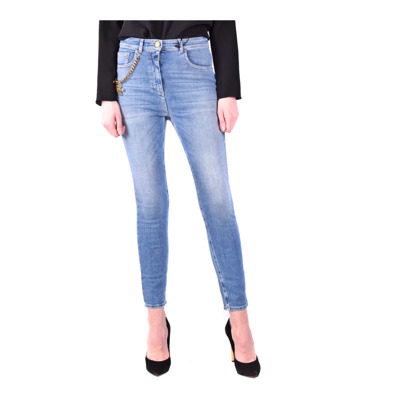 Blauwe Jeans Ss20 Elisabetta Franchi , Blue , Dames