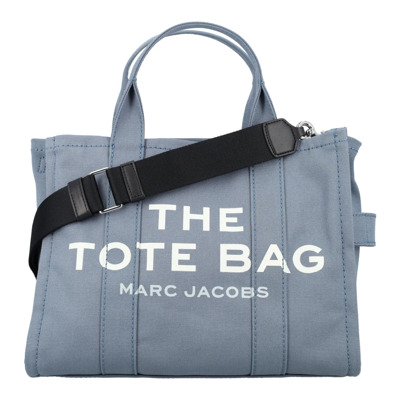 Blauwe Schaduw Medium Tote Tas Marc Jacobs , Blue , Dames