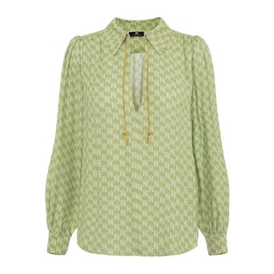 Blouses Elisabetta Franchi , Green , Dames