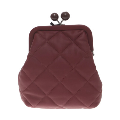 Bordeaux Leren Tas Max Mara Weekend , Red , Dames