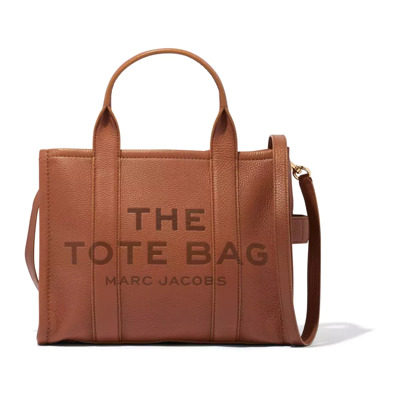 Bruine Tote Tas met Ritssluiting Marc Jacobs , Brown , Dames