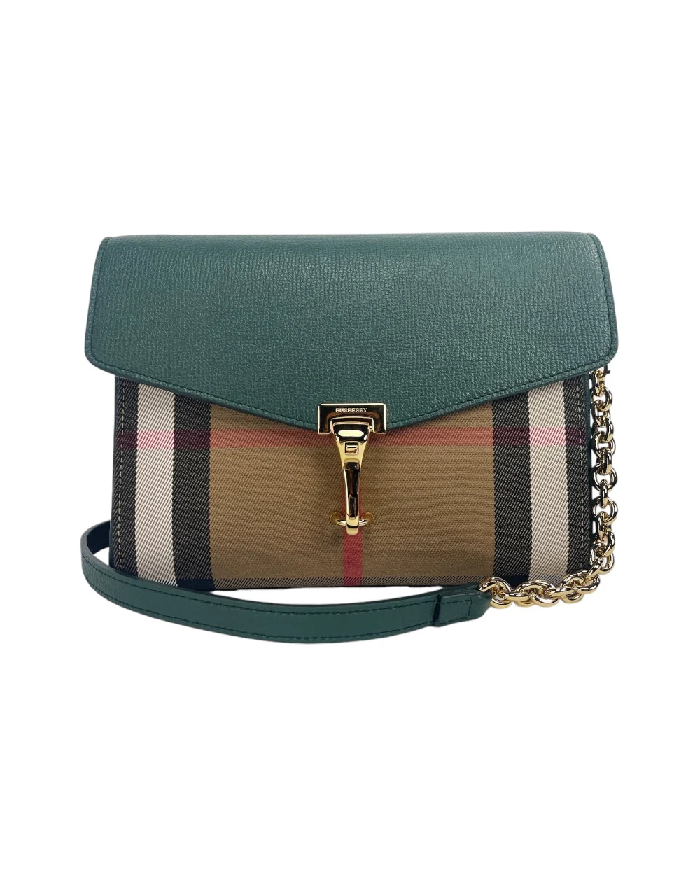 Burberry Macken leren crossbody tas