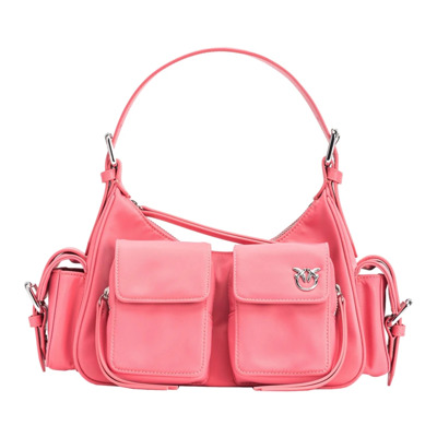 Cargo Tas Nylon Roze Pinko , Pink , Dames