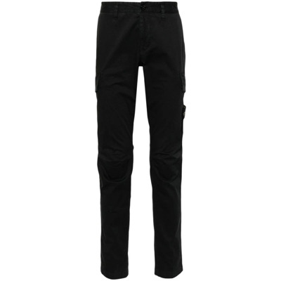 Casual Broek Stone Island , Black , Heren