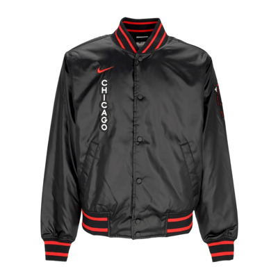 City Edition Bomberjack Zwart/Rood Nike , Black , Heren