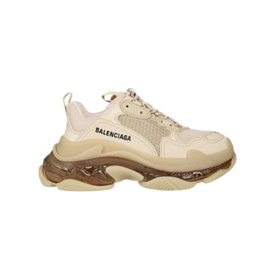 Clear Sole Triple S Sneakers Balenciaga , Beige , Dames