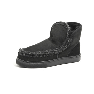 Dames Eskimo Sneaker Aw19 Mou , Black , Dames