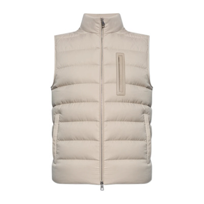 Donsvest Giaf Moncler , Beige , Heren