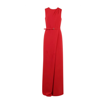 Elegante Zwarte Jumpsuit Max Mara , Red , Dames